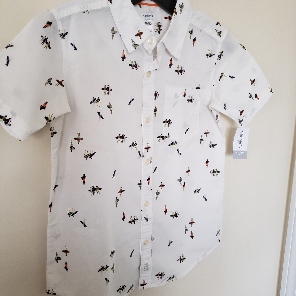 Carter's Kids boys 100%cotton shirt.